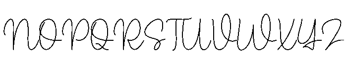 Regular2 Font UPPERCASE
