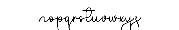 Regular2 Font LOWERCASE