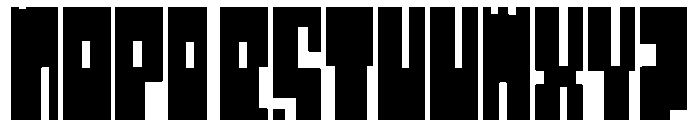 Regulus Cubiculus Font UPPERCASE