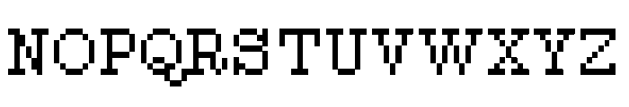 Reindeer Modern Regular Font UPPERCASE