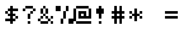 Reindeer Typewriter Regular Font OTHER CHARS