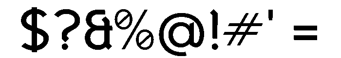 Reinfolk ikiiko.com Font OTHER CHARS