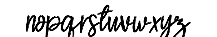 Reinstay Font LOWERCASE