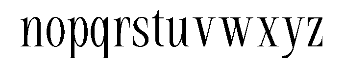 Rekogil Regular Font LOWERCASE