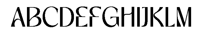 Rekova Marove Regular Font UPPERCASE