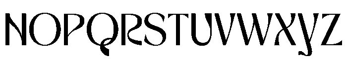 Rekova Marove Regular Font UPPERCASE