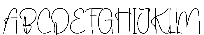 Relaxing2 Font UPPERCASE