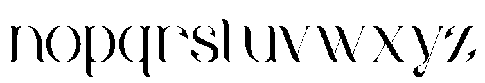 Relentless Changing Demo Regular Font LOWERCASE