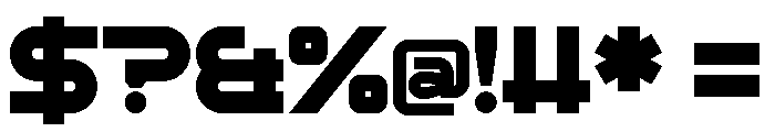 Relidux Font OTHER CHARS