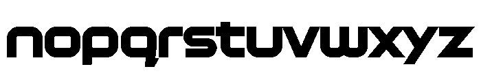 Relidux Font LOWERCASE