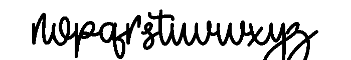 Religious Font LOWERCASE