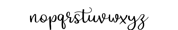 Relista  Regular Font LOWERCASE