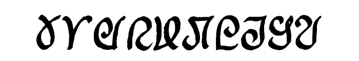 Rellanic Bold Font OTHER CHARS