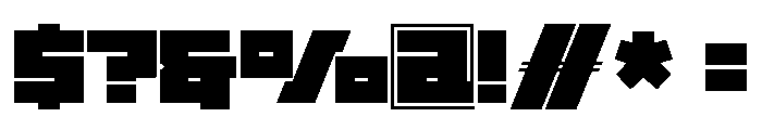 Remap Regular Font OTHER CHARS