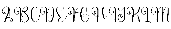 Remember Party Font UPPERCASE
