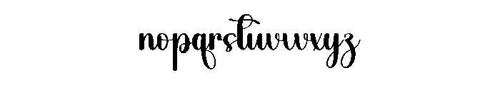Remember Party Font LOWERCASE