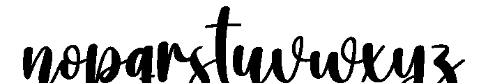 Remember2 Font LOWERCASE