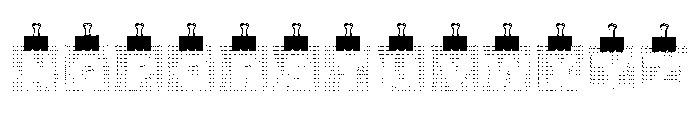 Remember3 Font UPPERCASE