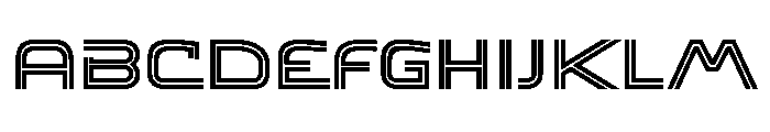 Remscheid Neon Regular Font UPPERCASE