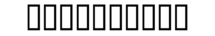 Remsporen Font OTHER CHARS