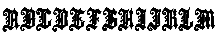 Renacimiento Extremo Font UPPERCASE