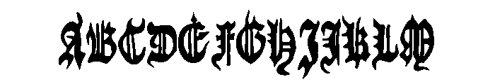 Renacimiento Prospero Font UPPERCASE