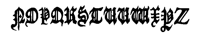 Renacimiento Prospero Font UPPERCASE