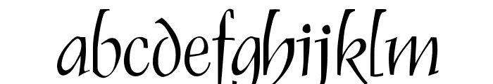 Renaiss-Italic Font LOWERCASE