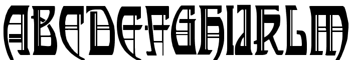 Renaldo Modern Font UPPERCASE