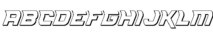 Renegent 3D FONT