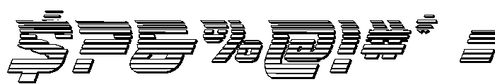 Renegent Chrome Font OTHER CHARS