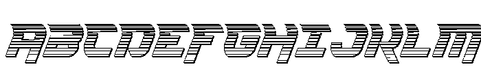 Renegent Chrome Font UPPERCASE
