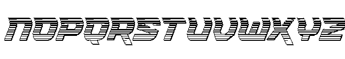 Renegent Chrome Font LOWERCASE