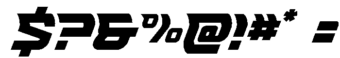 Renegent Compact Font OTHER CHARS