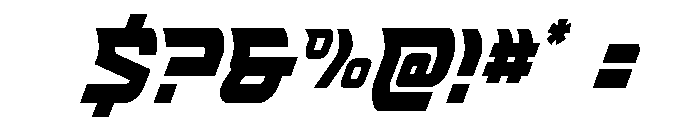 Renegent Condensed Font OTHER CHARS