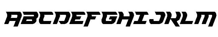Renegent Expanded Font UPPERCASE