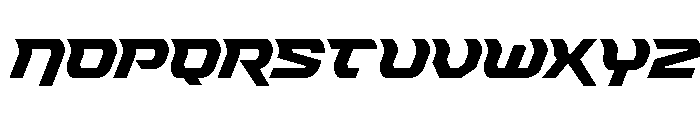 Renegent Expanded Font UPPERCASE