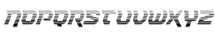 Renegent Gradient Font UPPERCASE