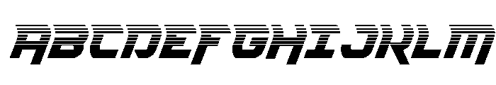 Renegent Halftone Font UPPERCASE