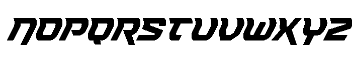 Renegent Italic Font UPPERCASE