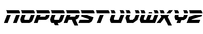 Renegent Laser Font LOWERCASE