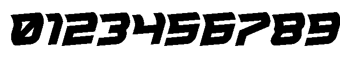 Renegent Rotated Font OTHER CHARS
