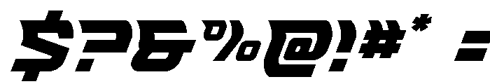Renegent Spaced Font OTHER CHARS