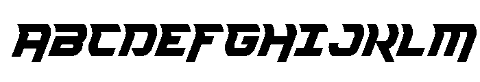 Renegent Spaced Font UPPERCASE