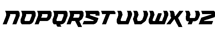 Renegent Spaced Font LOWERCASE