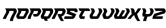 Renegent Warped Font UPPERCASE