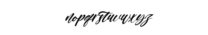 Renesmee Italic Font LOWERCASE