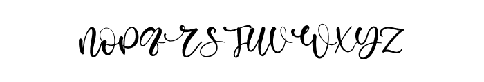 Renesmee Font UPPERCASE