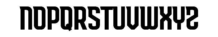 Rennes Personal 1 Font UPPERCASE
