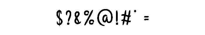 Renovation Font OTHER CHARS